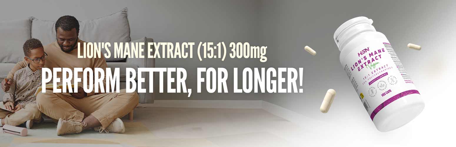 Lion's Mane Extract (15:1) 300mg